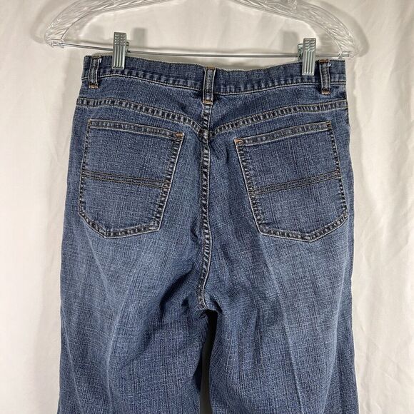 Chico's Capri's Women's 8 Medium Wash Denim Button Zip Additions Cotton Blend - Picture 8 of 9